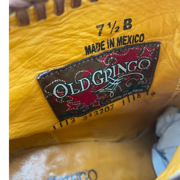 Old Gringo Mexicans Adala Heeled Ankle Leopard Print Suede Boots 7.5 Distressed - Picture 13 of 15